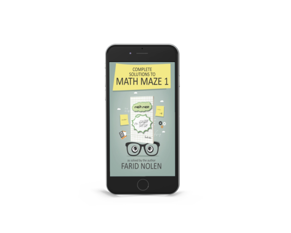 Complete Solutions to Math Maze 1 [PDF]  Don't buy! (read description why)